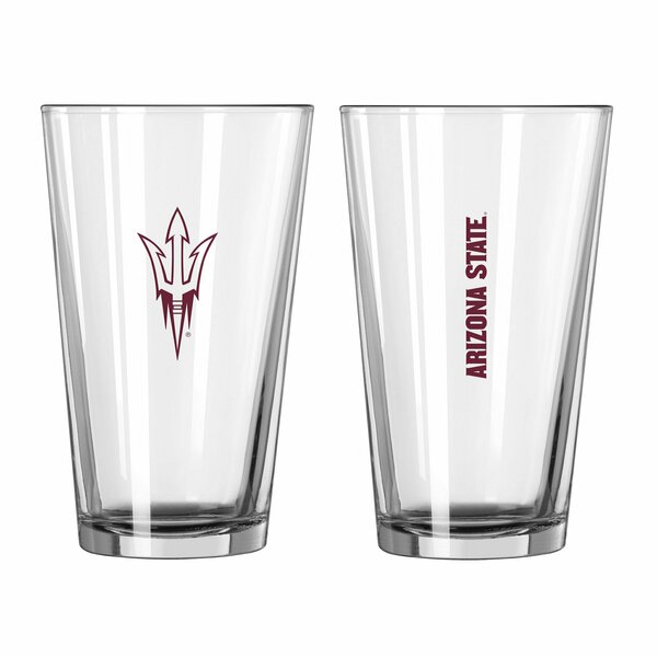 Logo Brands Arizona State 16oz Gameday Pint Glass 107-G16P-1